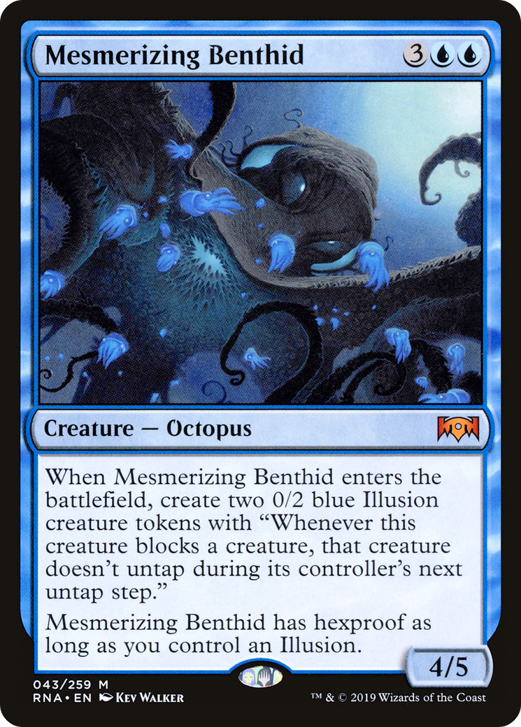 {R} Mesmerizing Benthid [Ravnica Allegiance][RNA 043]