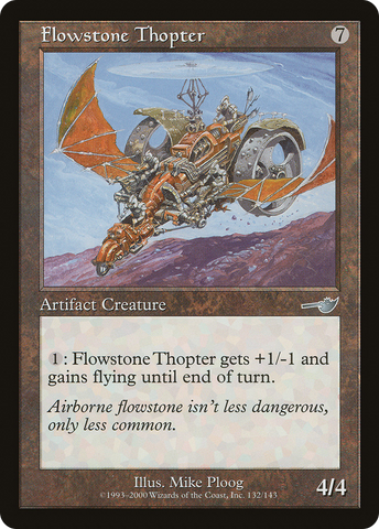{C} Flowstone Thopter [Nemesis][NEM 132]