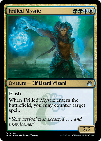 {C} Frilled Mystic [Ravnica Remastered][RVR 183]