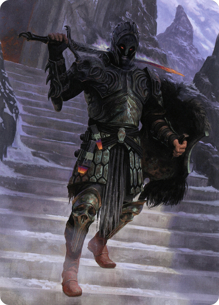 {A} Dakkon, Shadow Slayer Art Card (49) [Modern Horizons 2 Art Series][AMH2 049]