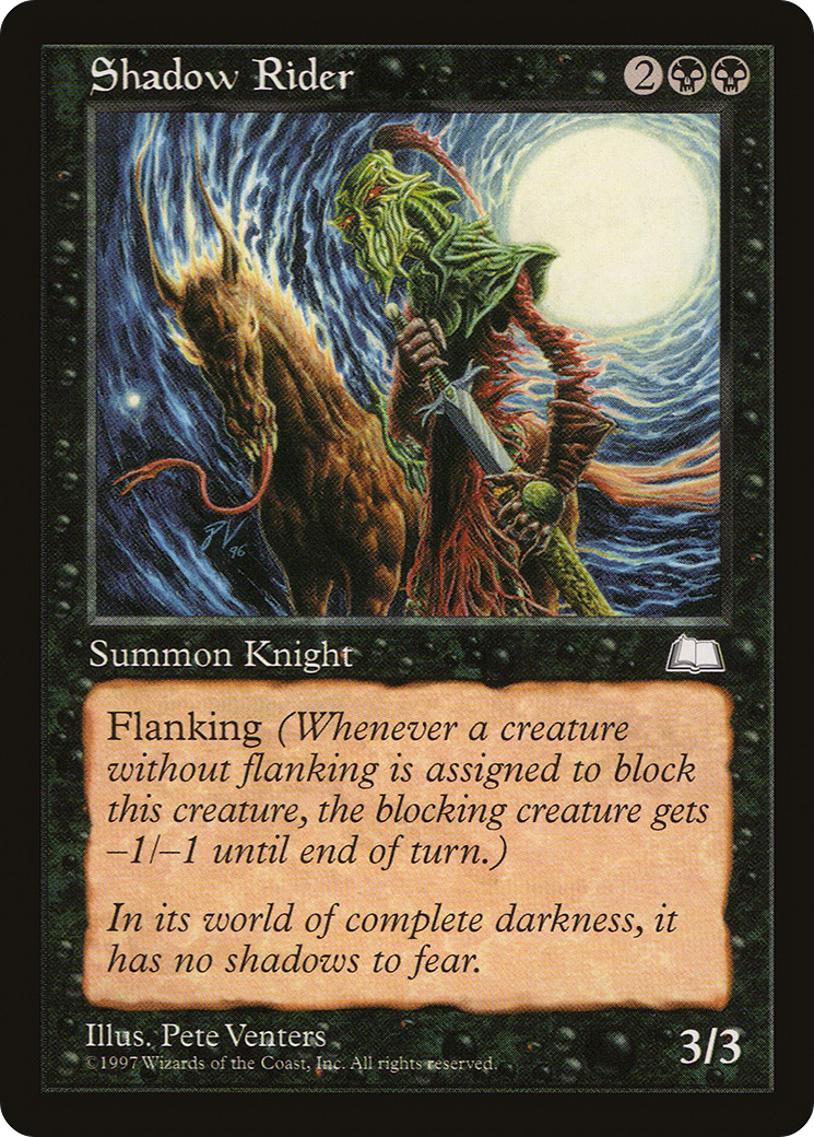 {C} Shadow Rider [Weatherlight][WTH 079]