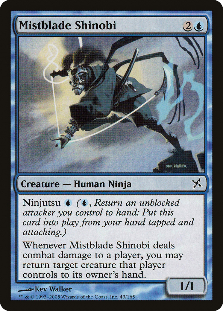 {C} Mistblade Shinobi [Betrayers of Kamigawa][BOK 043]