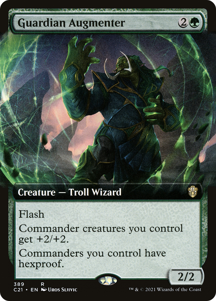 {R} Guardian Augmenter (Extended Art) [Commander 2021][C21 389]