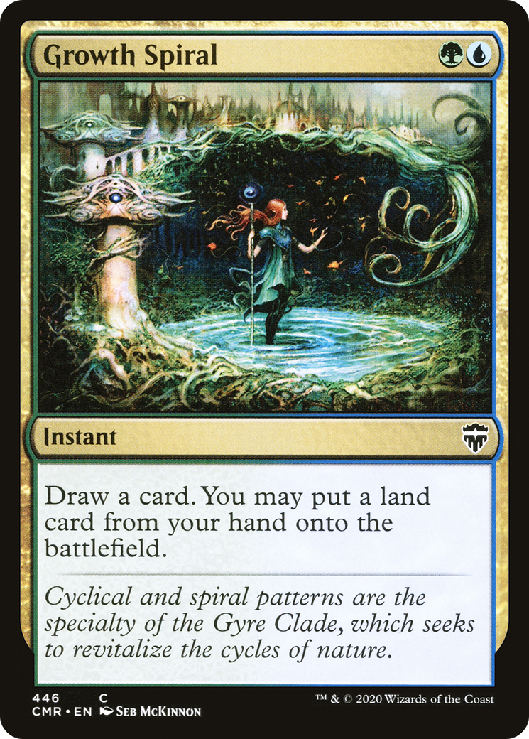 {C} Growth Spiral [Commander Legends][CMR 446]