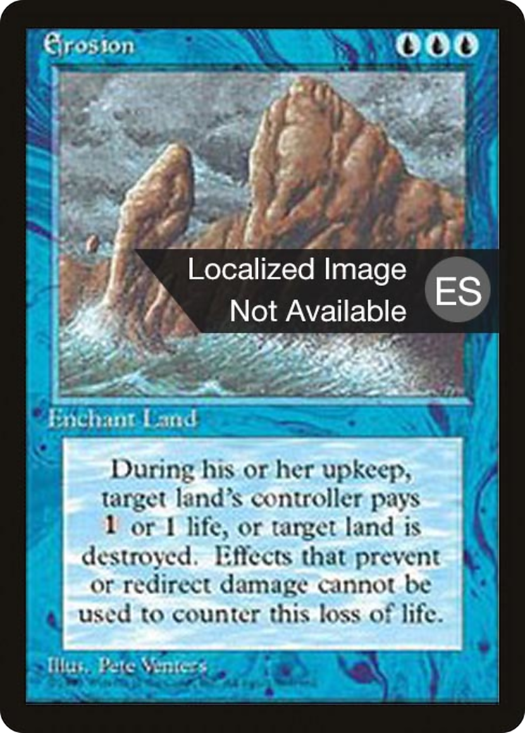 {F} Erosion [Fourth Edition (Foreign Black Border)][FBB 4ED 070]