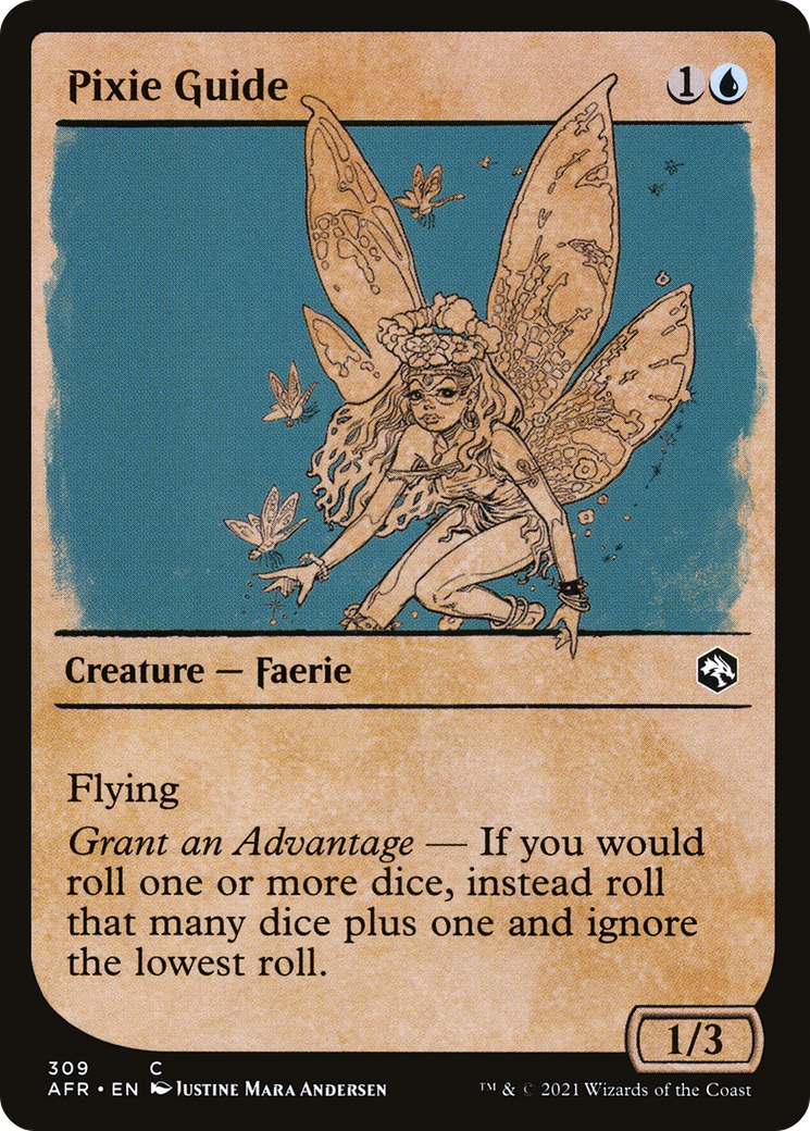 {C} Pixie Guide (Showcase) [Dungeons & Dragons: Adventures in the Forgotten Realms][AFR 309]