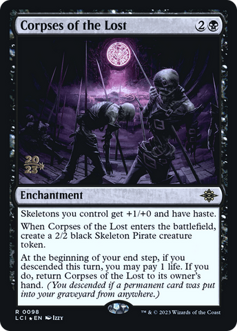 {@R} Corpses of the Lost [The Lost Caverns of Ixalan Prerelease Cards][PR LCI 098]