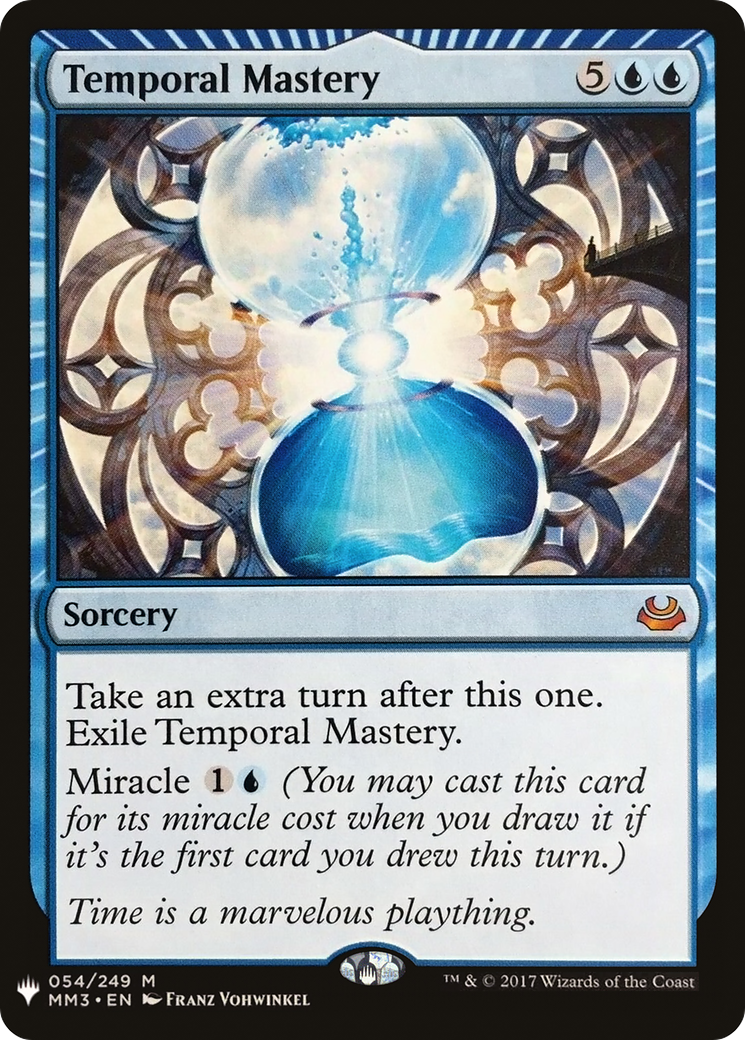 {R} Temporal Mastery [Mystery Booster][LS MM3 054] - Misty Mountain Games