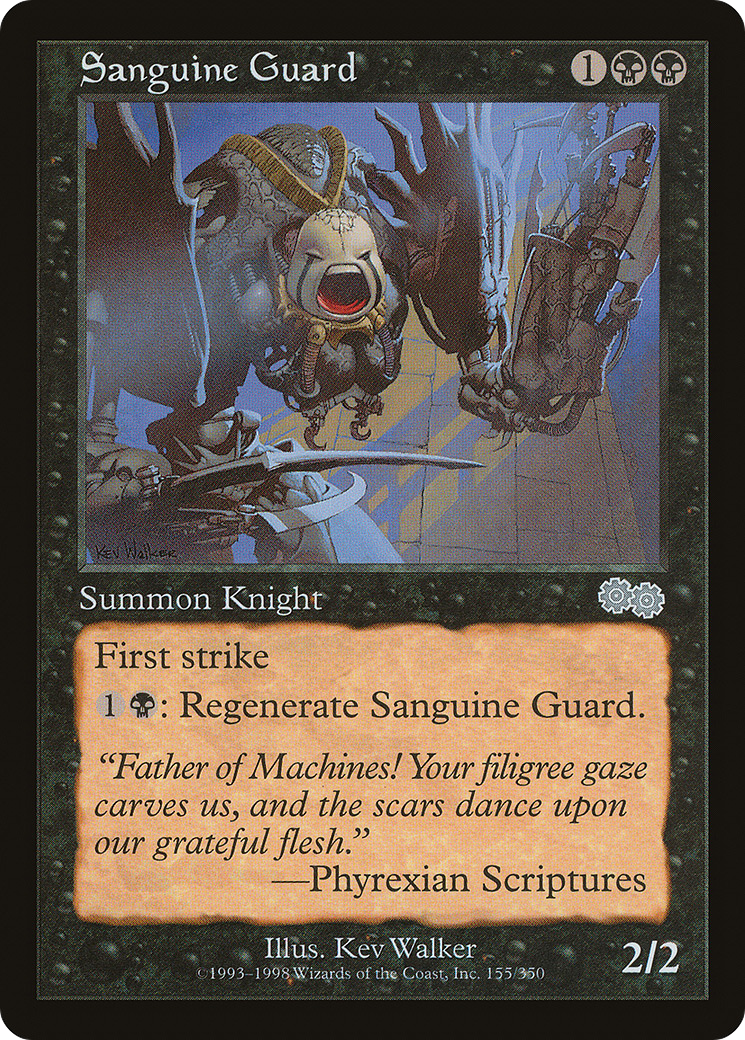 {C} Sanguine Guard [Urza's Saga][USG 155] - Misty Mountain Games