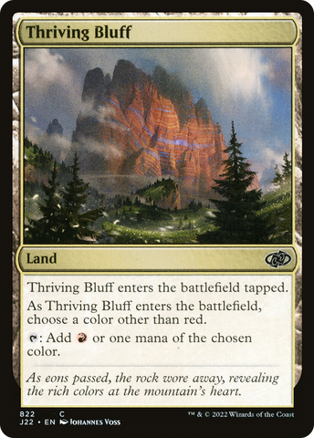 {C} Thriving Bluff [Jumpstart 2022][J22 822]