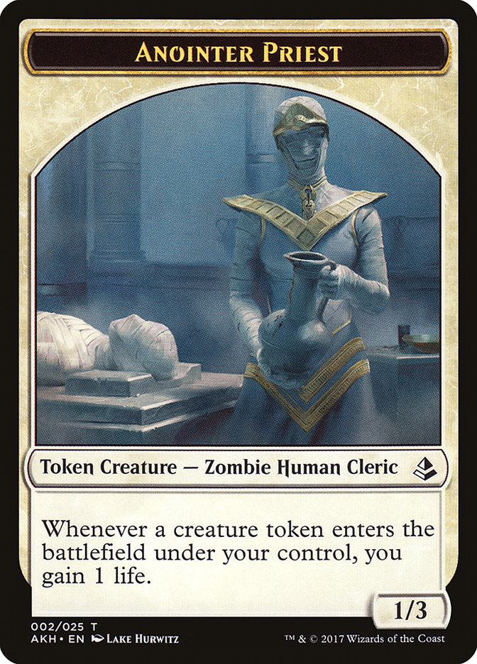 {T} Anointer Priest // Drake Double-sided Token [Amonkhet Tokens][TAKH 002]