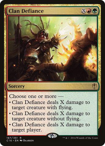 {R} Clan Defiance [Commander 2016][C16 187]