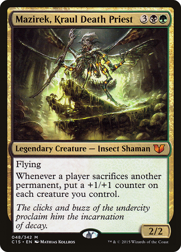 {R} Mazirek, Kraul Death Priest [Commander 2015][C15 048] - Misty Mountain Games