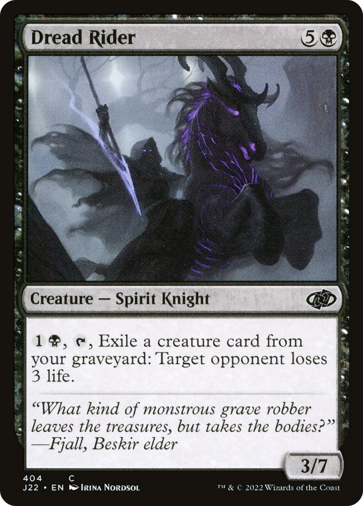 {C} Dread Rider [Jumpstart 2022][J22 404]