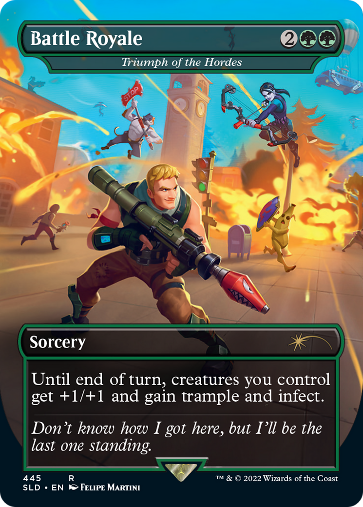 {R} Triumph of the Hordes - Battle Royale [Secret Lair Drop Series][SLD 445]