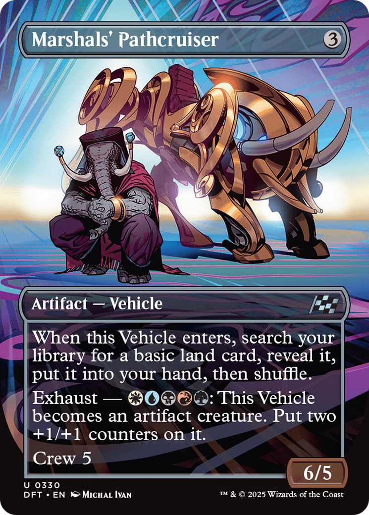 {@C} Marshals' Pathcruiser (Borderless) [Aetherdrift][DFT 330]