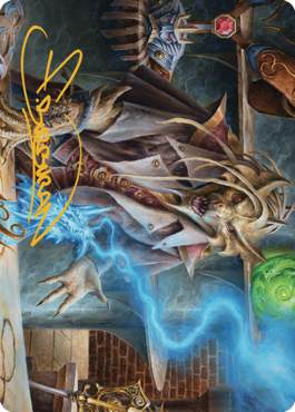 {A} Renari, Merchant of Marvels Art Card (Gold-Stamped Signature) [Commander Legends: Battle for Baldur's Gate Art Series][GS ACLB 030]