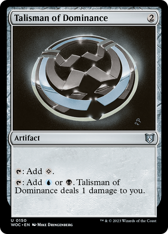 {C} Talisman of Dominance [Wilds of Eldraine Commander][WOC 150]