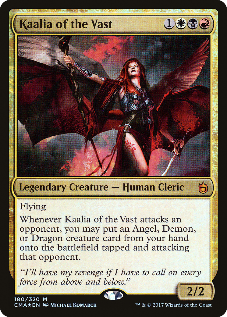 {R} Kaalia of the Vast [Commander Anthology][CMA 180]