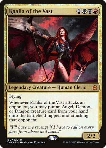 {R} Kaalia of the Vast [Commander Anthology][CMA 180]