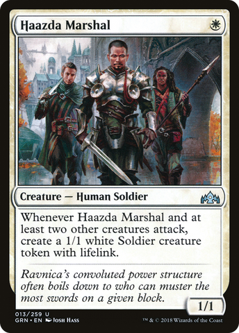{C} Haazda Marshal [Guilds of Ravnica][GRN 013]