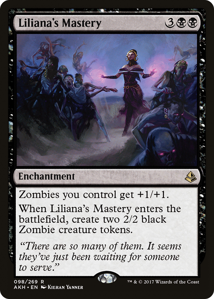 {R} Liliana's Mastery [Amonkhet][AKH 098] - Misty Mountain Games