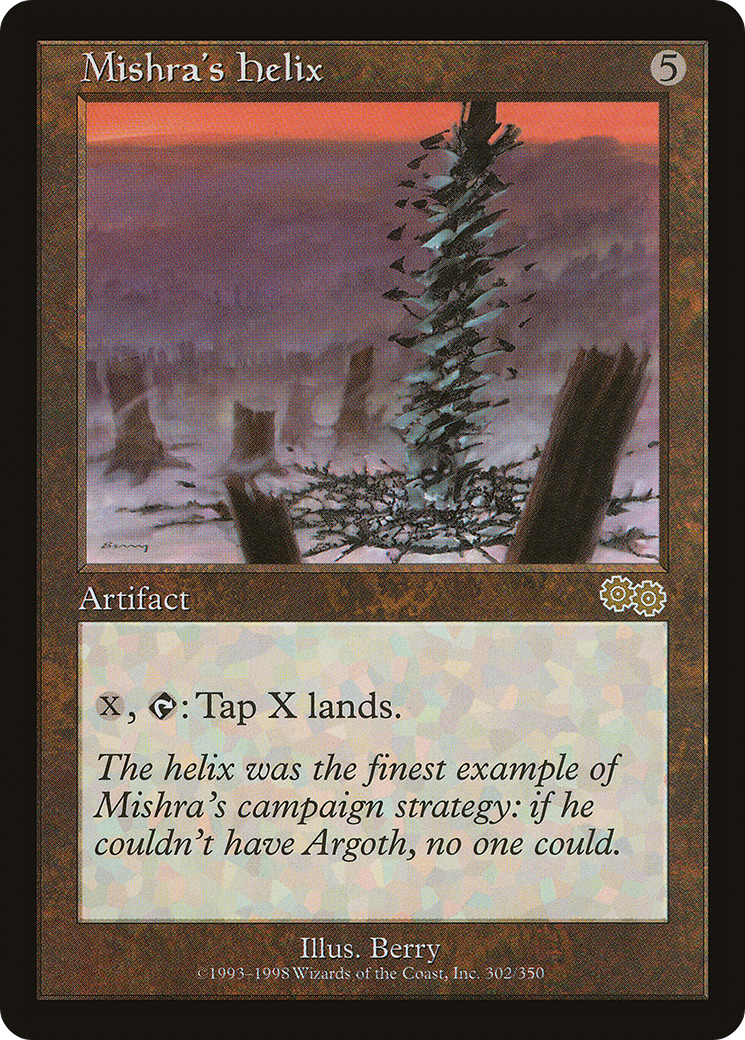 {R} Mishra's Helix [Urza's Saga][USG 302]