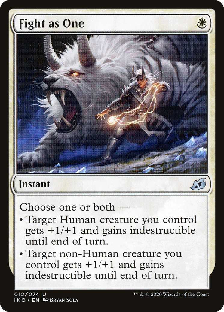 {C} Fight as One [Ikoria: Lair of Behemoths][IKO 012]