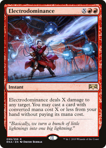 {R} Electrodominance [Ravnica Allegiance][RNA 099]
