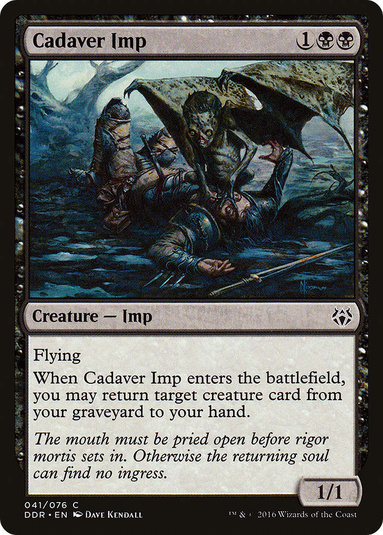{C} Cadaver Imp [Duel Decks: Nissa vs. Ob Nixilis][DDR 041]