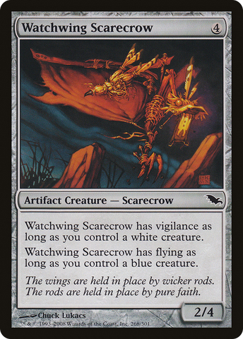 {C} Watchwing Scarecrow [Shadowmoor][SHM 268]
