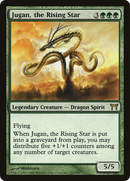 {R} Jugan, the Rising Star [Champions of Kamigawa][CHK 217]