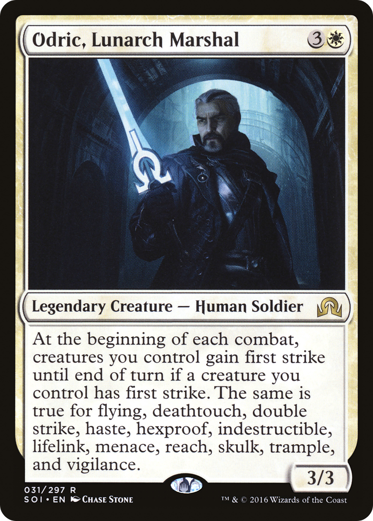 {R} Odric, Lunarch Marshal [Shadows over Innistrad][SOI 031] - Misty Mountain Games
