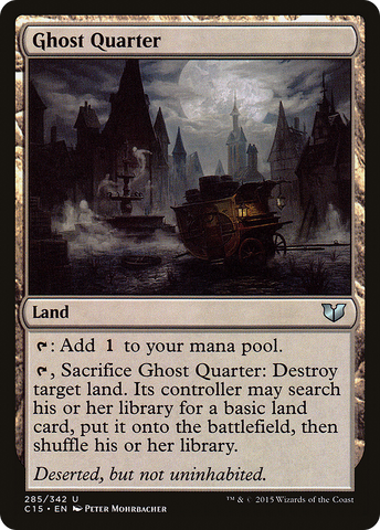 {C} Ghost Quarter [Commander 2015][C15 285]