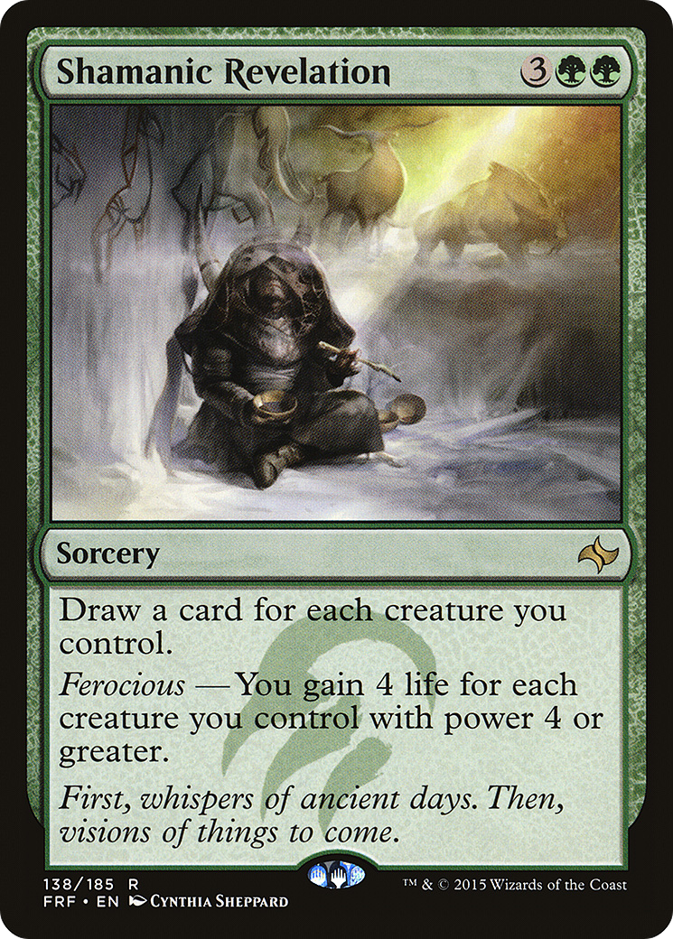 {R} Shamanic Revelation [Fate Reforged][FRF 138] - Misty Mountain Games