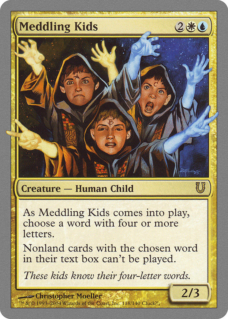 {R} Meddling Kids [Unhinged][UNH 118] - Misty Mountain Games