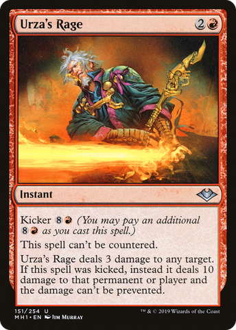 {C} Urza's Rage [Modern Horizons][MH1 151]