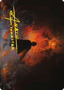 {A} Pippin, Guard of the Citadel Art Card (Gold-Stamped Signature) [The Lord of the Rings: Tales of Middle-earth Art Series][GS ALTR 051]