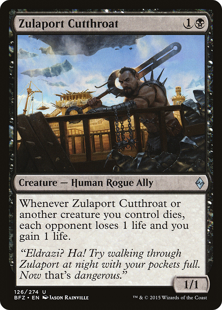 {C} Zulaport Cutthroat [Battle for Zendikar][BFZ 126]