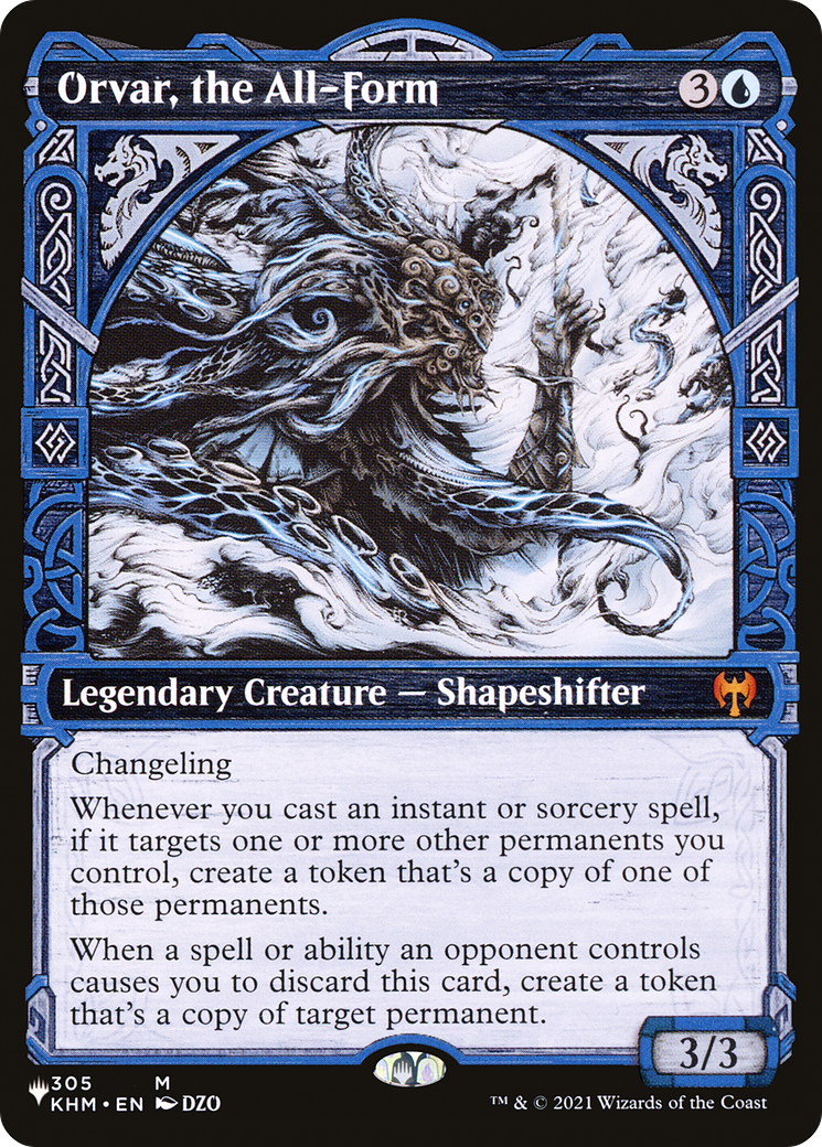 Orvar, the All-Form (Showcase) [LIST 305/285] : (Showcase)
