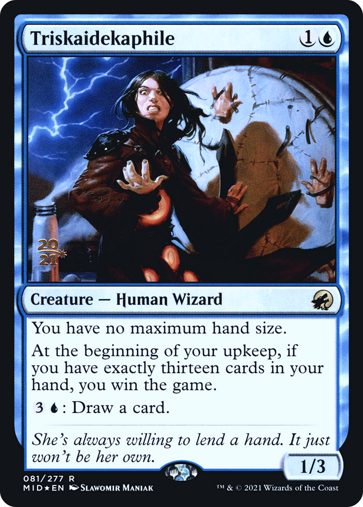 {R} Triskaidekaphile [Innistrad: Midnight Hunt Prerelease Promos][PR MID 081]
