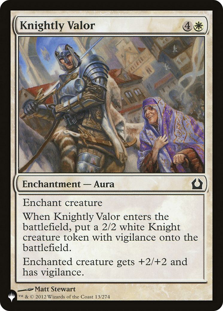 Knightly Valor [LIST 13/274]