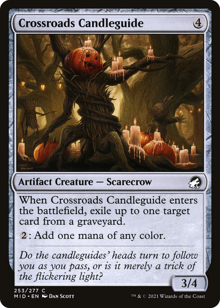 {C} Crossroads Candleguide [Innistrad: Midnight Hunt][MID 253]