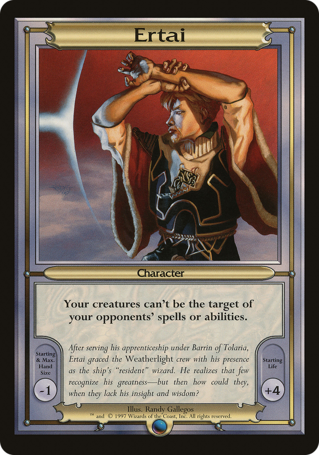 {O} Ertai [Vanguard Series][OVR PA PVAN 101] - Misty Mountain Games