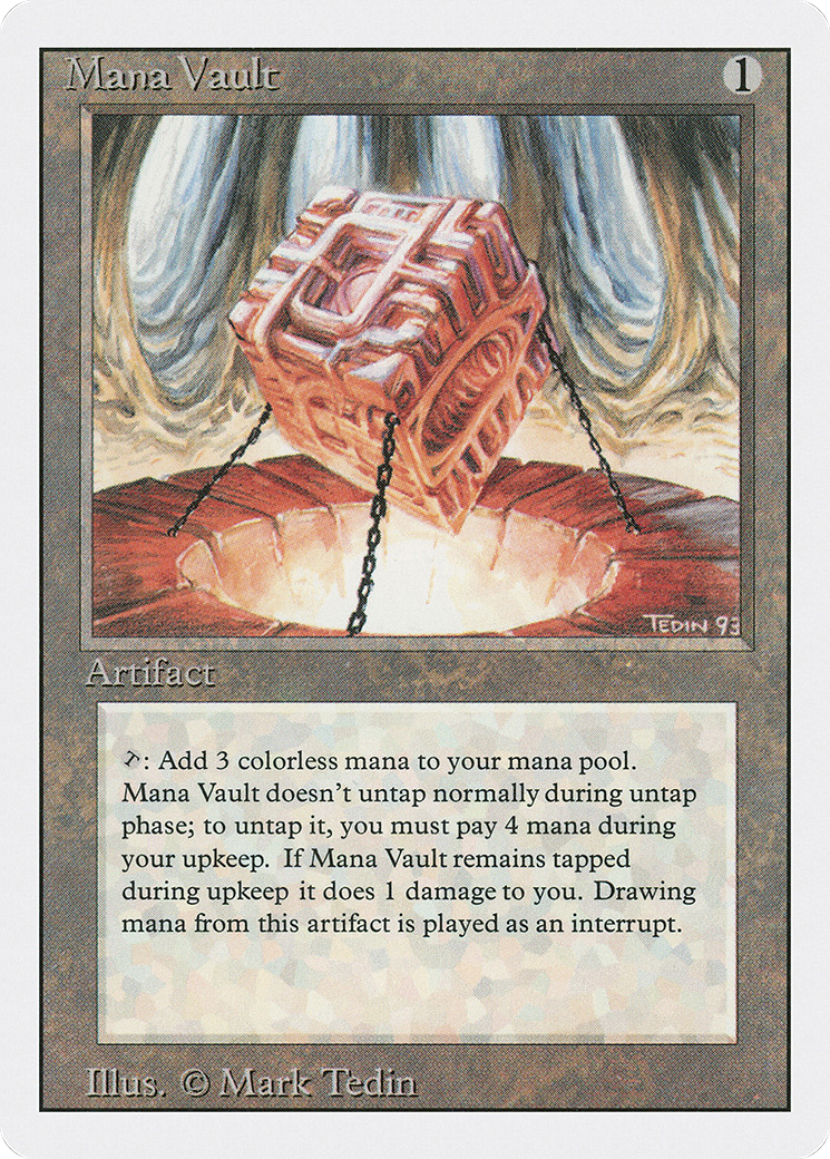 {R} Mana Vault [Revised Edition][3ED 263]
