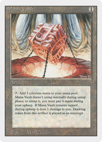 {R} Mana Vault [Revised Edition][3ED 263]