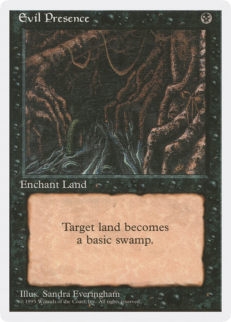 {C} Evil Presence [Fourth Edition][4ED 136]