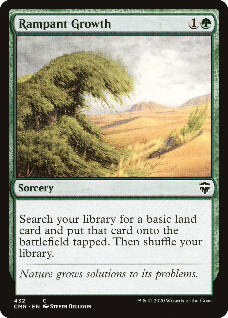 {C} Rampant Growth [Commander Legends][CMR 432]