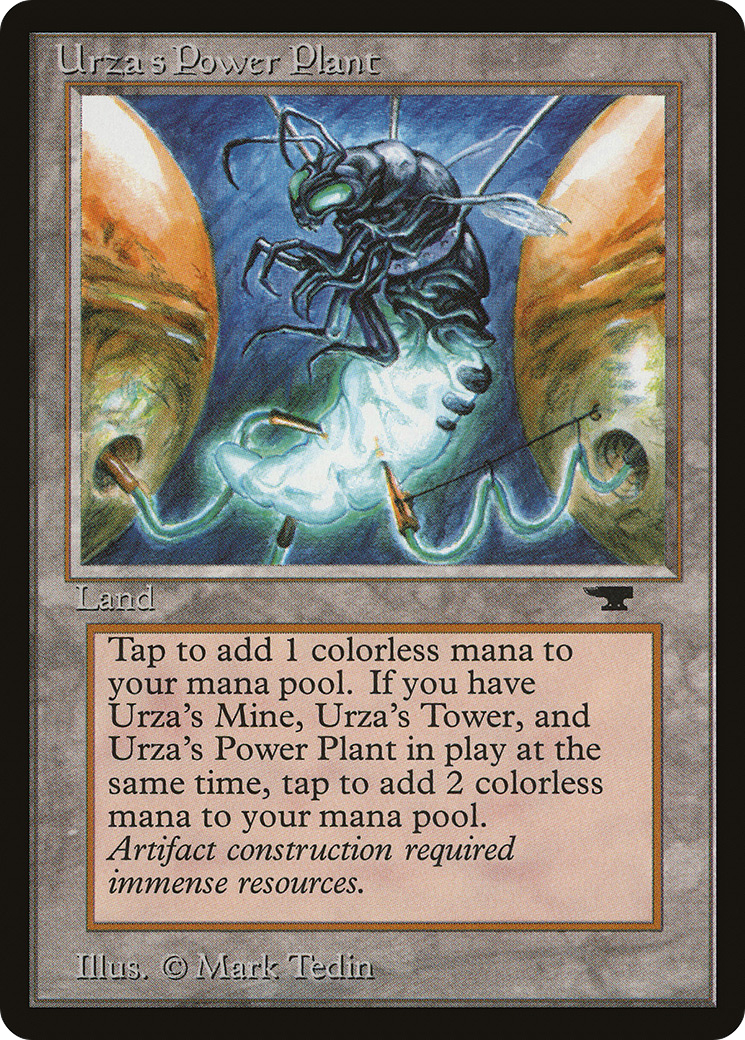 {C} Urza's Power Plant (Insect) [Antiquities][ATQ 84C]