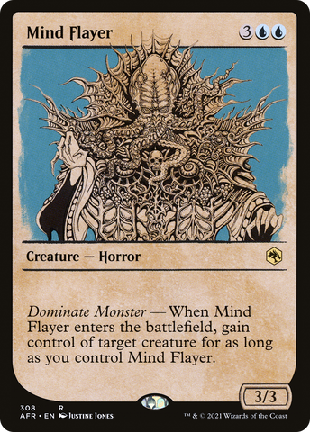 {R} Mind Flayer (Showcase) [Dungeons & Dragons: Adventures in the Forgotten Realms][AFR 308]